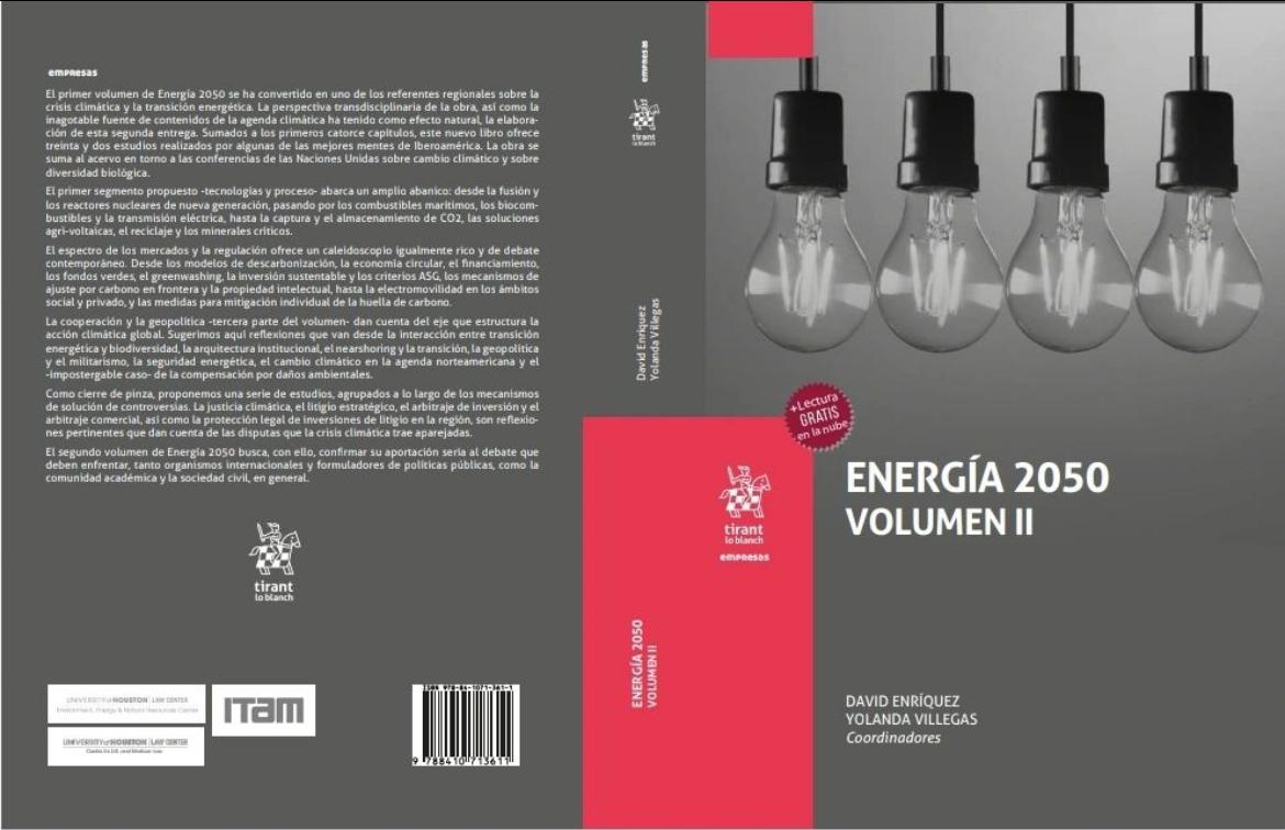 Portada de Energía 2050 · Volumen II